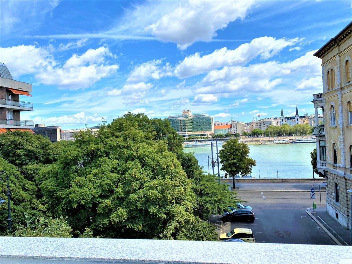 Danube View Artapartment With Balcony Budapest Bagian luar foto